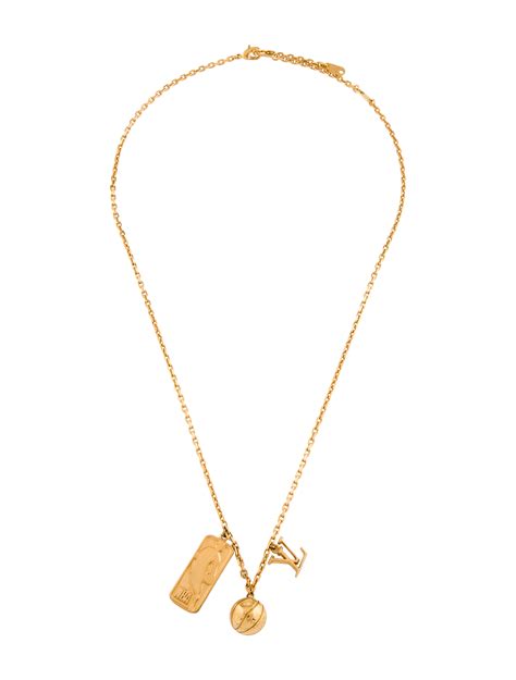 lv nba necklace